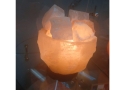 Солевая лампа Вазон с камнями 2-3 кг