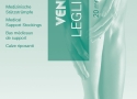 Компрессионные чулки с кружевной резинкой Venosan Legline 20 (1 класс, закрытый мысок)