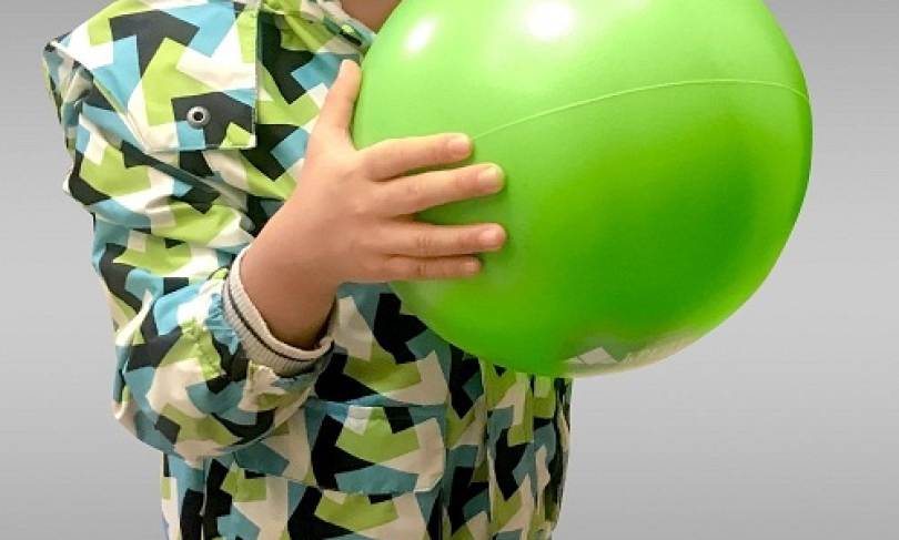 Мяч для дыхательной гимнастики ДГ30 диаметр 30см