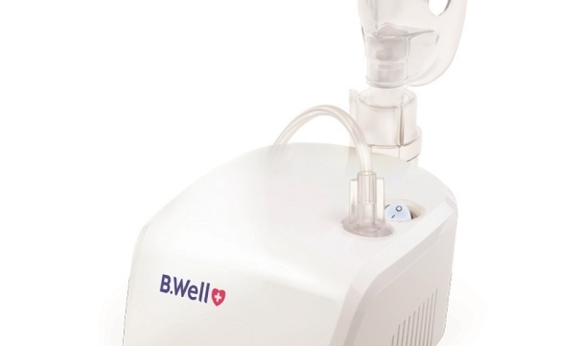 Ингалятор медицинский компрессорный, профессиональное и быстрое лечение, B.Well PRO-110