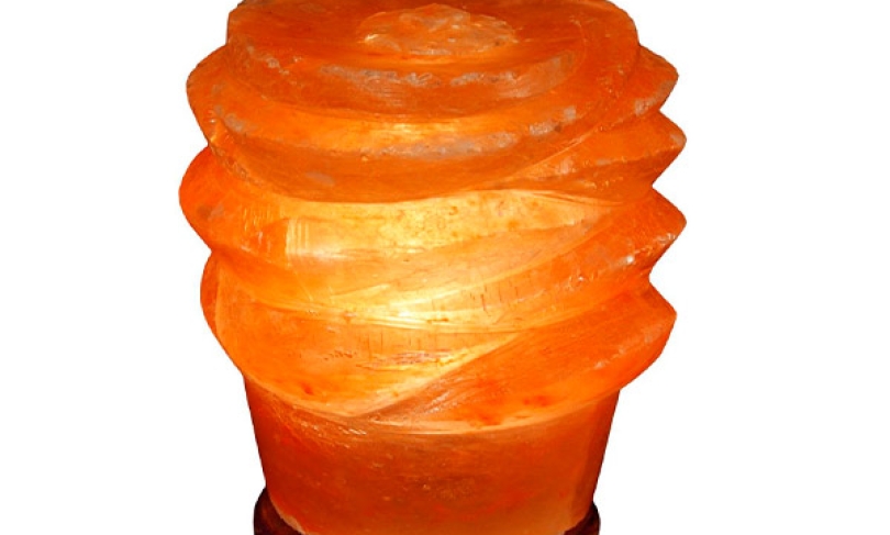 Солевая лампа Цветок Каркаде 2 - 2,5 кг  ЭКО ПЛЮС