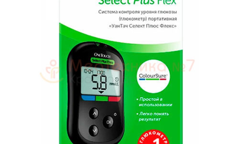 Глюкометр OneTouch Select Plus Flex