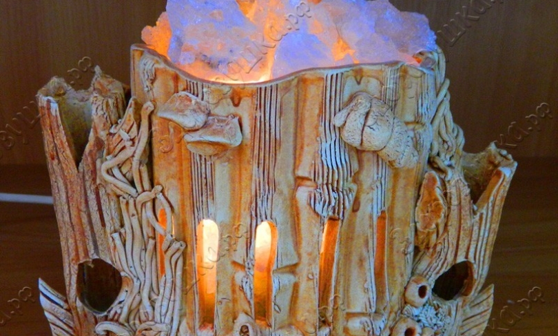 Солевая лампа Морская ваза