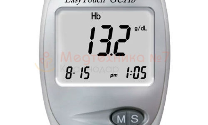 Анализатор крови EasyTouch GCHb бытовой (глюкоза, холестерин, гемоглобин)