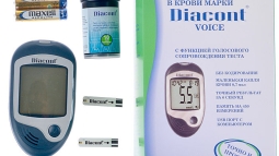 Глюкометр Diacont Voice с голосовым сопровождением (Диаконт)